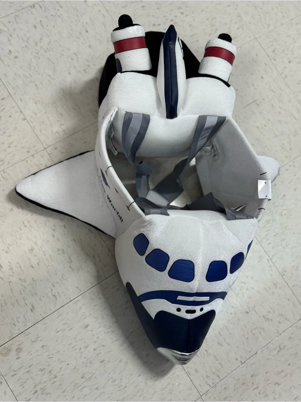 Space Shuttle Costume - White & Blue